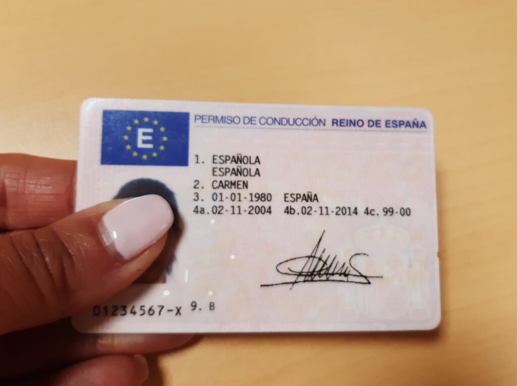 licencia de conducir